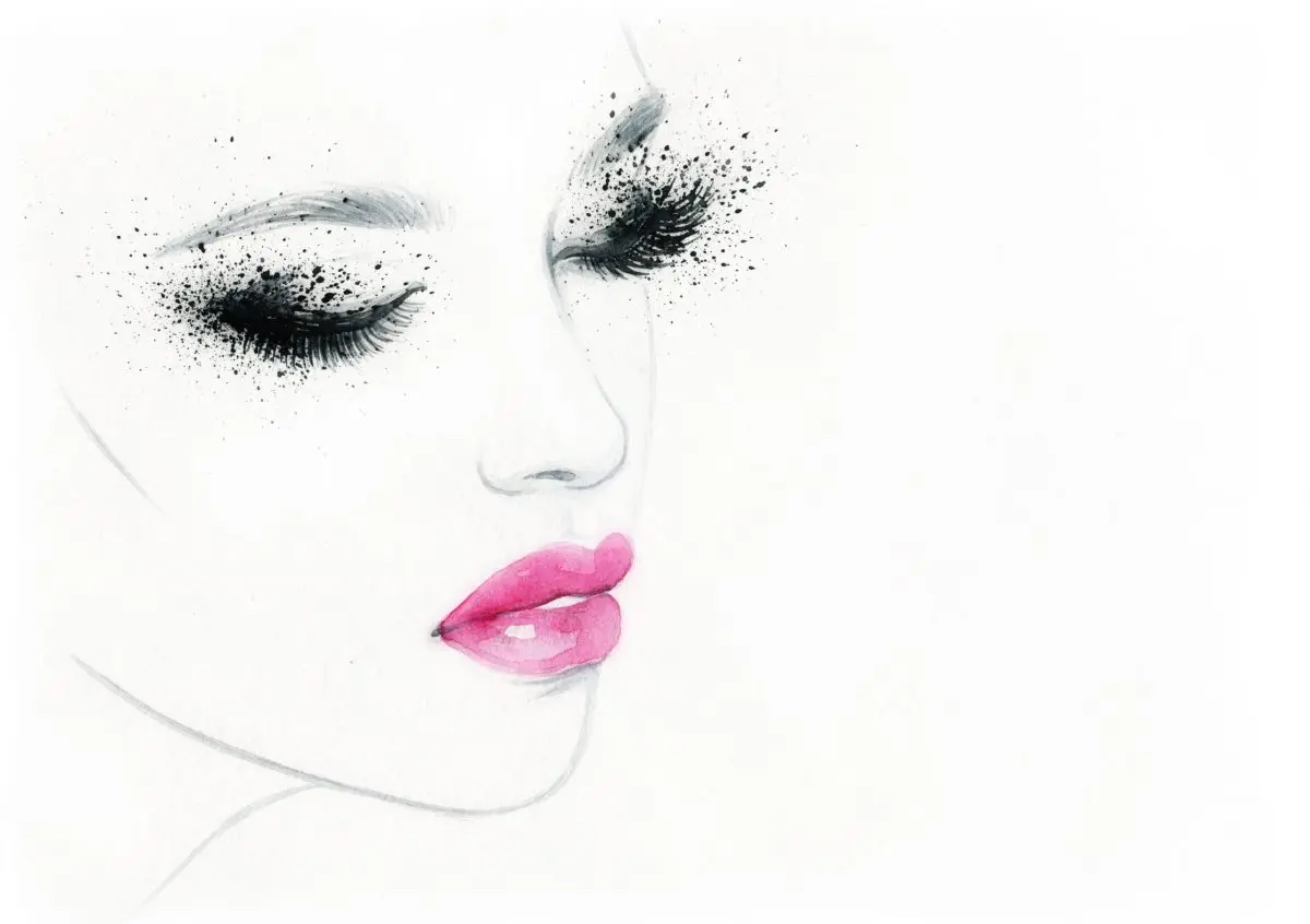 poster människor - eyes & lips