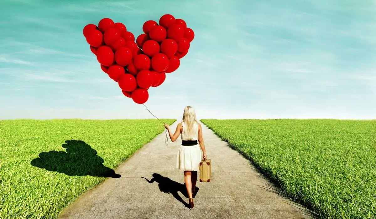 poster människor - heartballons