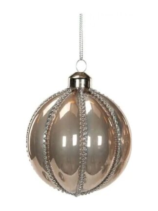 Julkula Glas Pärlemo 8cm Ø8cm