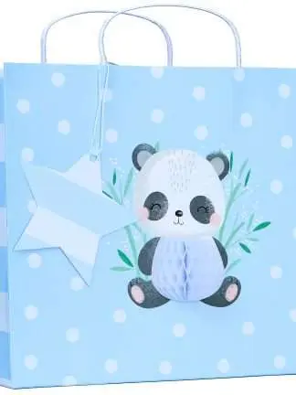 Presentpåse Little Milo - M Shopper ca 23x19x9cm