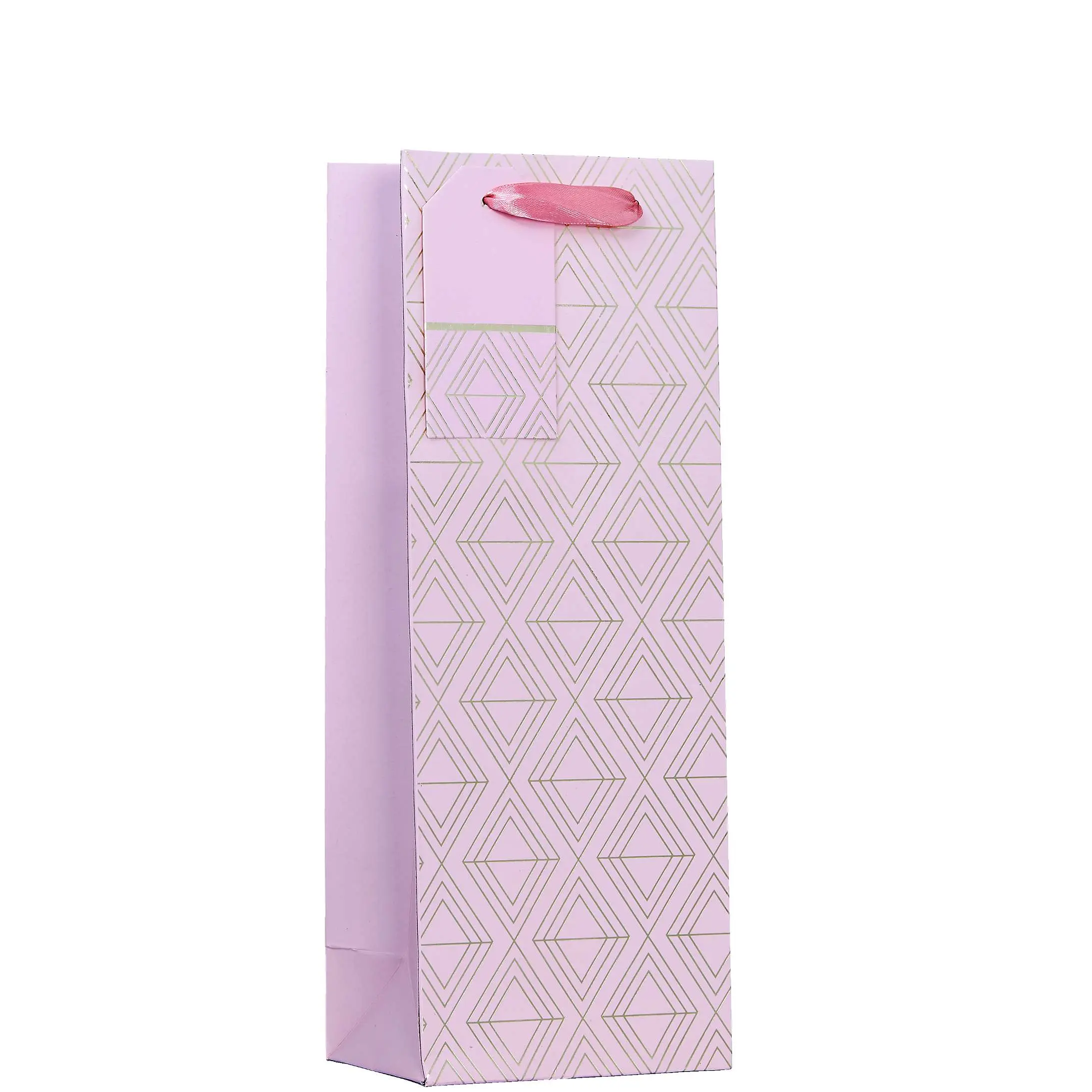 presentpåse geo pink