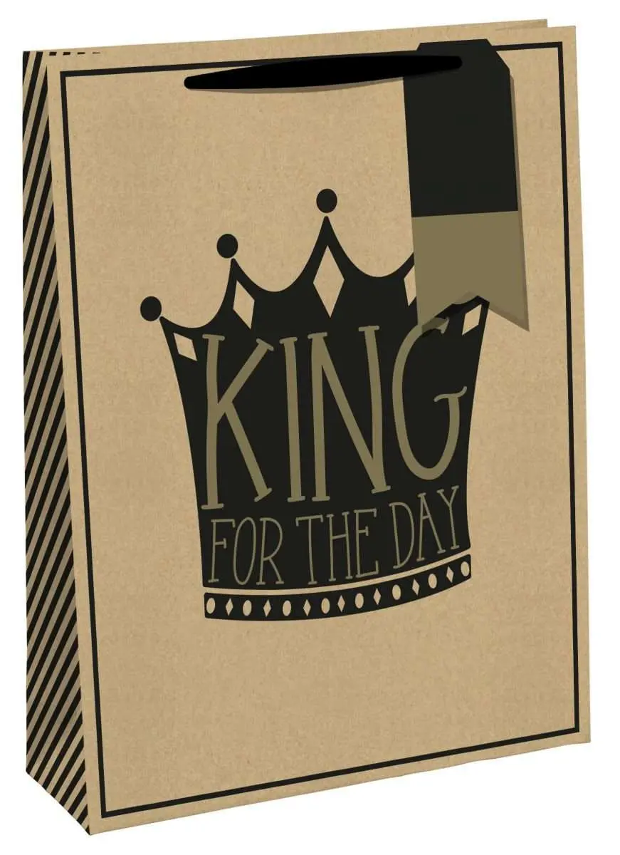 presentpåse king for the day
