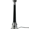 Lampfot Krans Silver Svart H40cm
