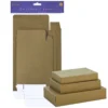 Presentbox 3-pack Guld 12 x 18 x 3cm, 13 x 20 x 4cm, 15 x 25