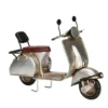 Vespa Metall Silver 26x7x18cm