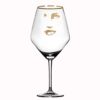 Rödvinsglas Guld Piece Of Me