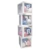 Baby Boxes med 16st ballonger 4stx30x30cm