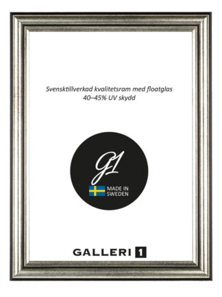 Ram Profil Smal Silver Antik