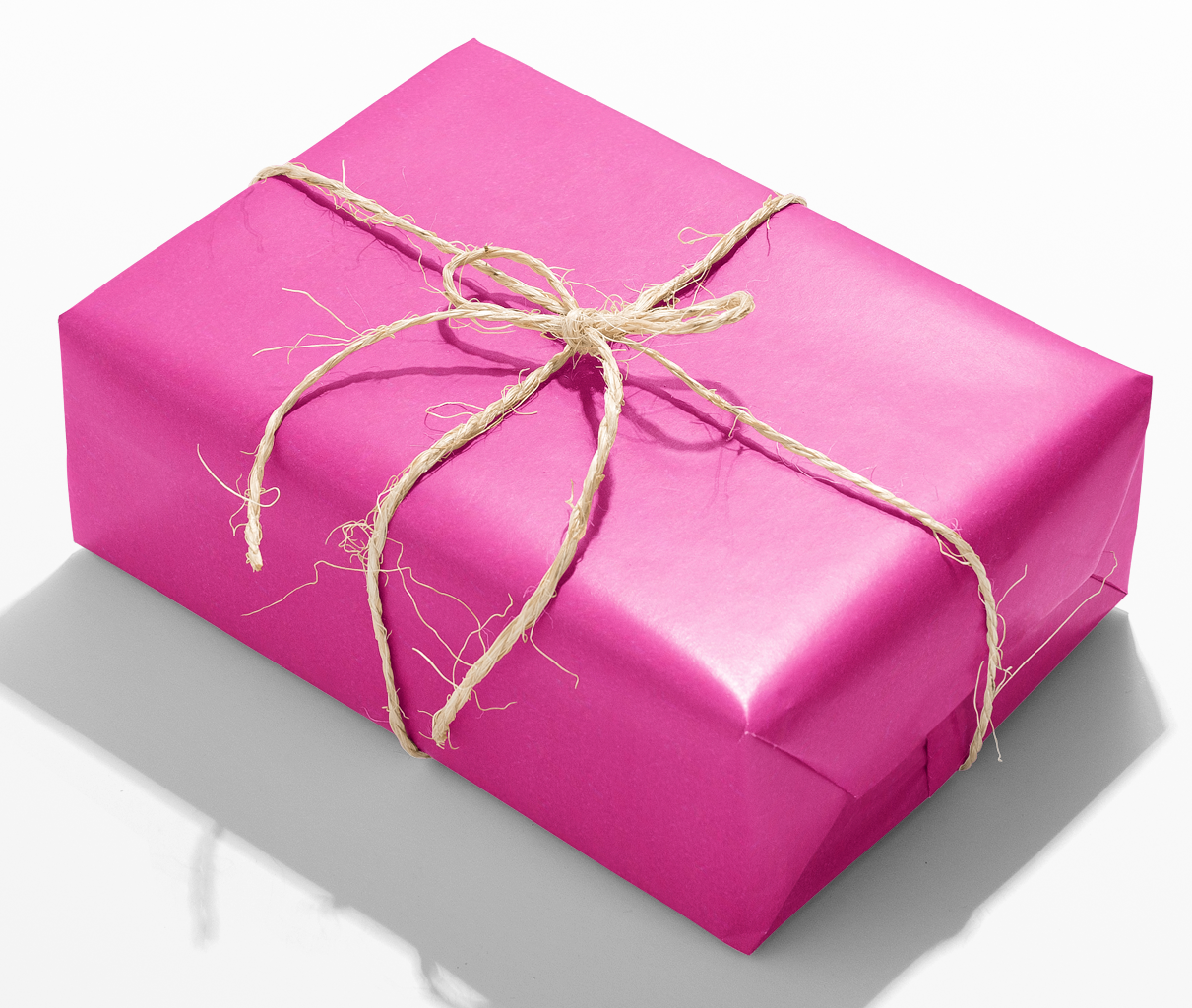 presentpapper eco friendly glitter neon rosa 70x150cm - bild 5