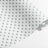 Presentpapper Eco Friendly Glitter Silver Granar på Vit 70x200cm