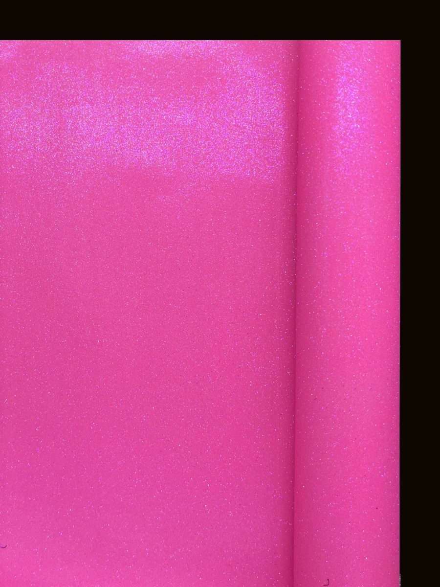 presentpapper glitter neon rosa