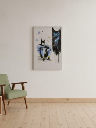 Batman Superhero — uppsatt i ett rum