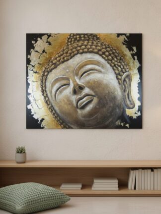 Buddha — uppsatt i ett rum