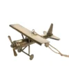 Flygplan Mässing 14x14x6cm