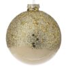 Julkula Glas Glitter Guld 10cm