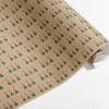 Presentpapper Eco Friendly Mini Granar på Kraft 70x200cm