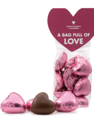 Mjölkchoklad<3 rosa folié 100G