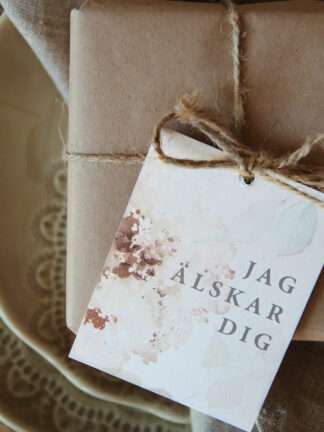 Majas Gåvokort Jag älskar dig 7x9cm