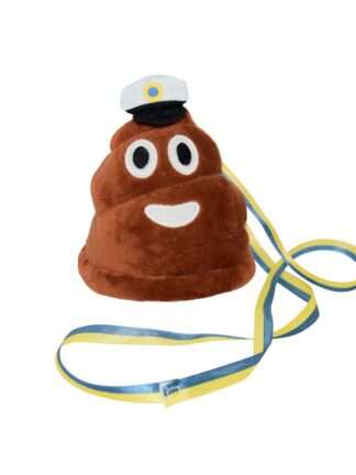 Studentdjur Bajs Emoji 13cm