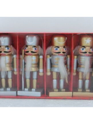 Nötknäppare i Trä Silver 16,5x11x4cm