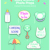 Babyshower Photo Props