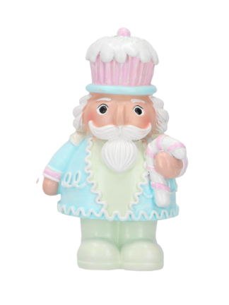 Nötknäppare Liten Pastell Turkos 6x5x9,5cm