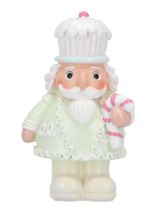 Nötknäppare Liten Pastell Grön 6x5x9,5cm