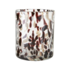 Ljuslykta Prick M Brun/beige/svart Ø10xH12cm