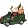 Tomte I Bil 19x8,5x15,5cm