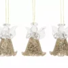 Ängel Glitter Glas Händer 4,5cm