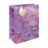 Presentpåse Rosa Marmor - Large ca 27x33x14cm