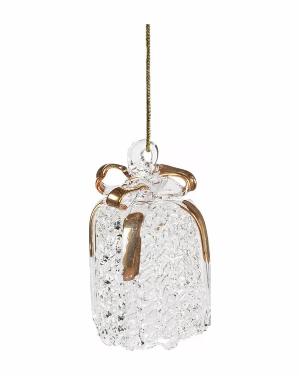 julkula paket glas avlång 3,5×3,5x6cm