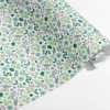 Presentpapper Eco Friendly Glitter Grön Natur på vit 70x200cm