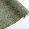 Presentpapper med motiv av mistel – grön på guld kraftpapper 70x200 cm
