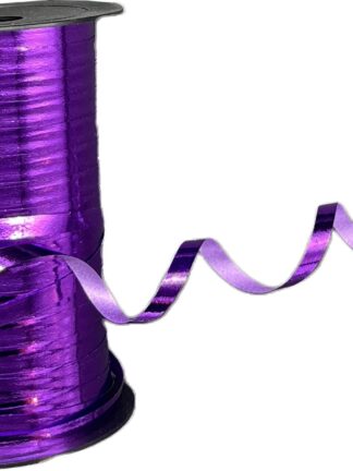 Presentsnöre Lila Metallic 10mm x 10m