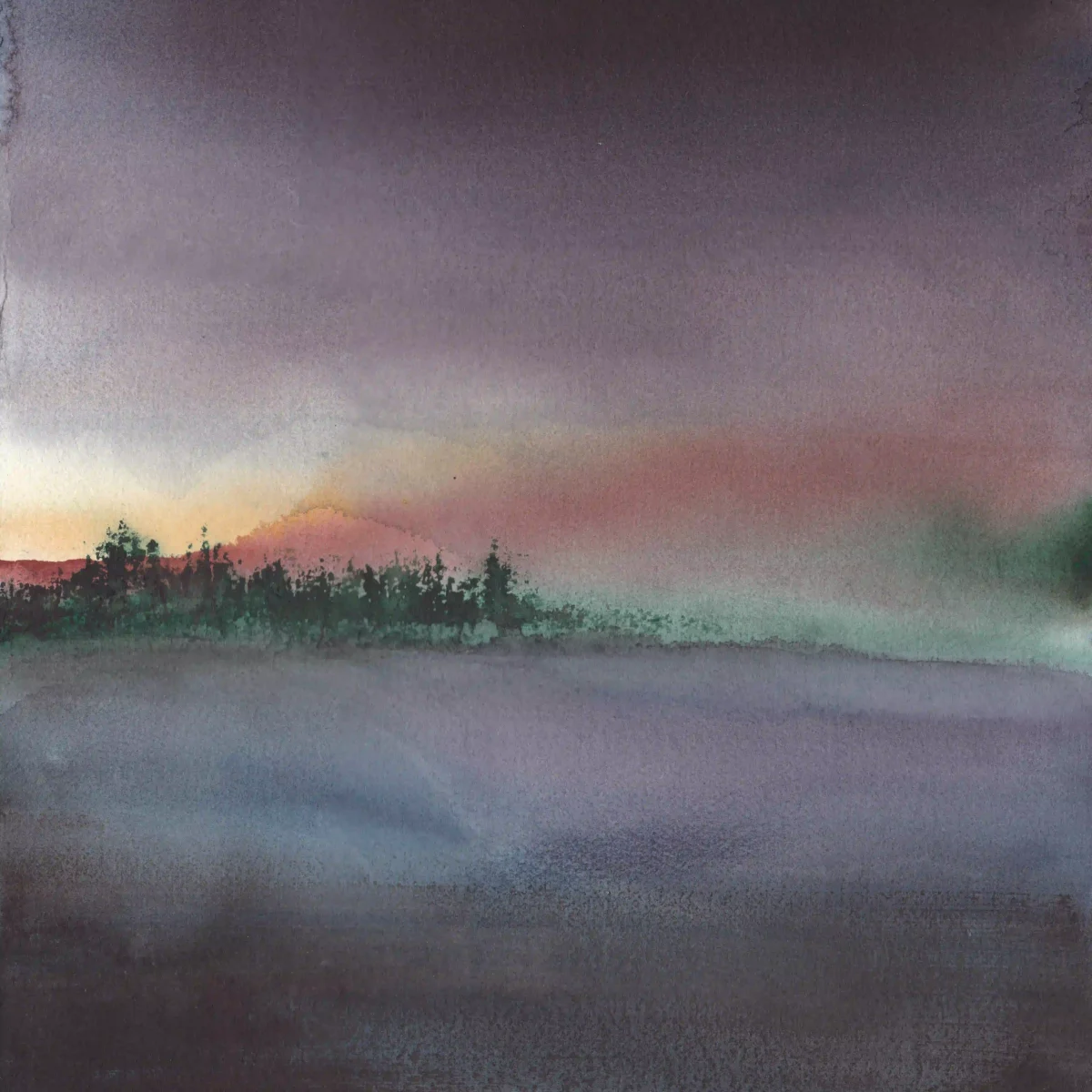 fine art print - i väntan på ovädret