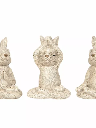 Kanin Yoga Händer i Knä 4x2,5x5cm