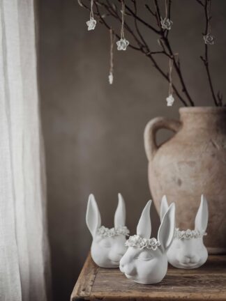Majas Floral Bunny Vas 14x21 cm