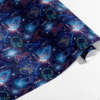 Presentpapper med gamingmotiv – mörkblå kraftpapper 70x200 cm
