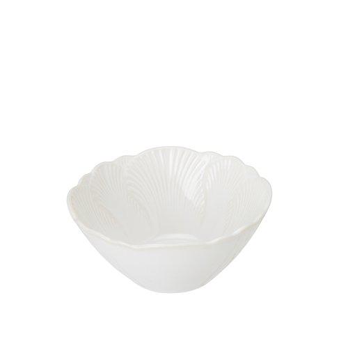 Skål Blomma Vit D12x6cm