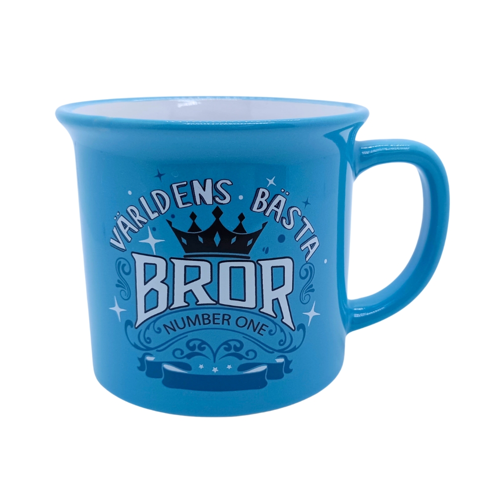 mugg bror 10x9cm