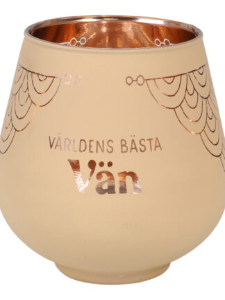 Ljuslykta Mirror Vän 10x10cm