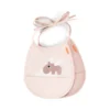 Haklapp Happy Clouds Rosa 2-pack 20x19.5cm