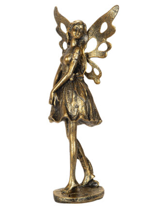 älva stående guld 8x10x23cm