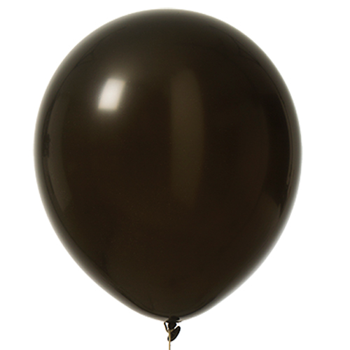 Ballong Svart inkl helium 30cm