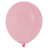 Ballong Ljusrosa inkl helium 30cm