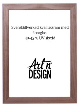 Ram Kub Valnöt Obehandlad