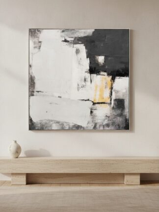 Black and White — uppsatt i ett rum
