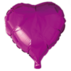 Ballong Hjärta Rosa 46cm