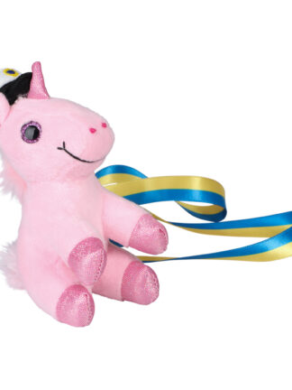 Studentdjur Unicorn Rosa 11cm